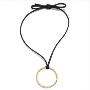 Frasier Sterling Corsica Cord Choker in Gold